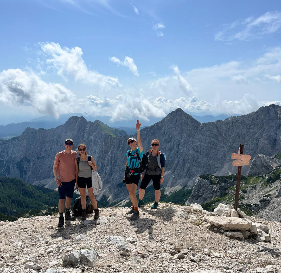 Različno dolgi trekingi v Sloveniji, Avstriji in Hrvaški