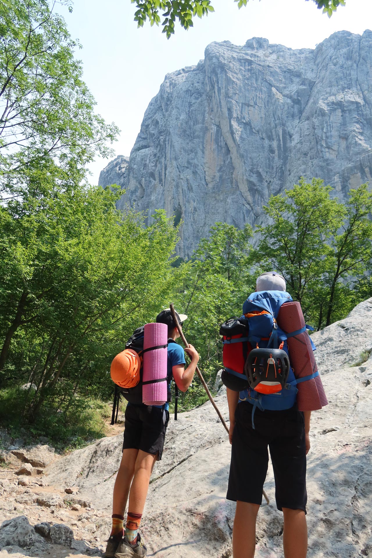 Treking po divjem Velebitu po Premužičevi stazi.