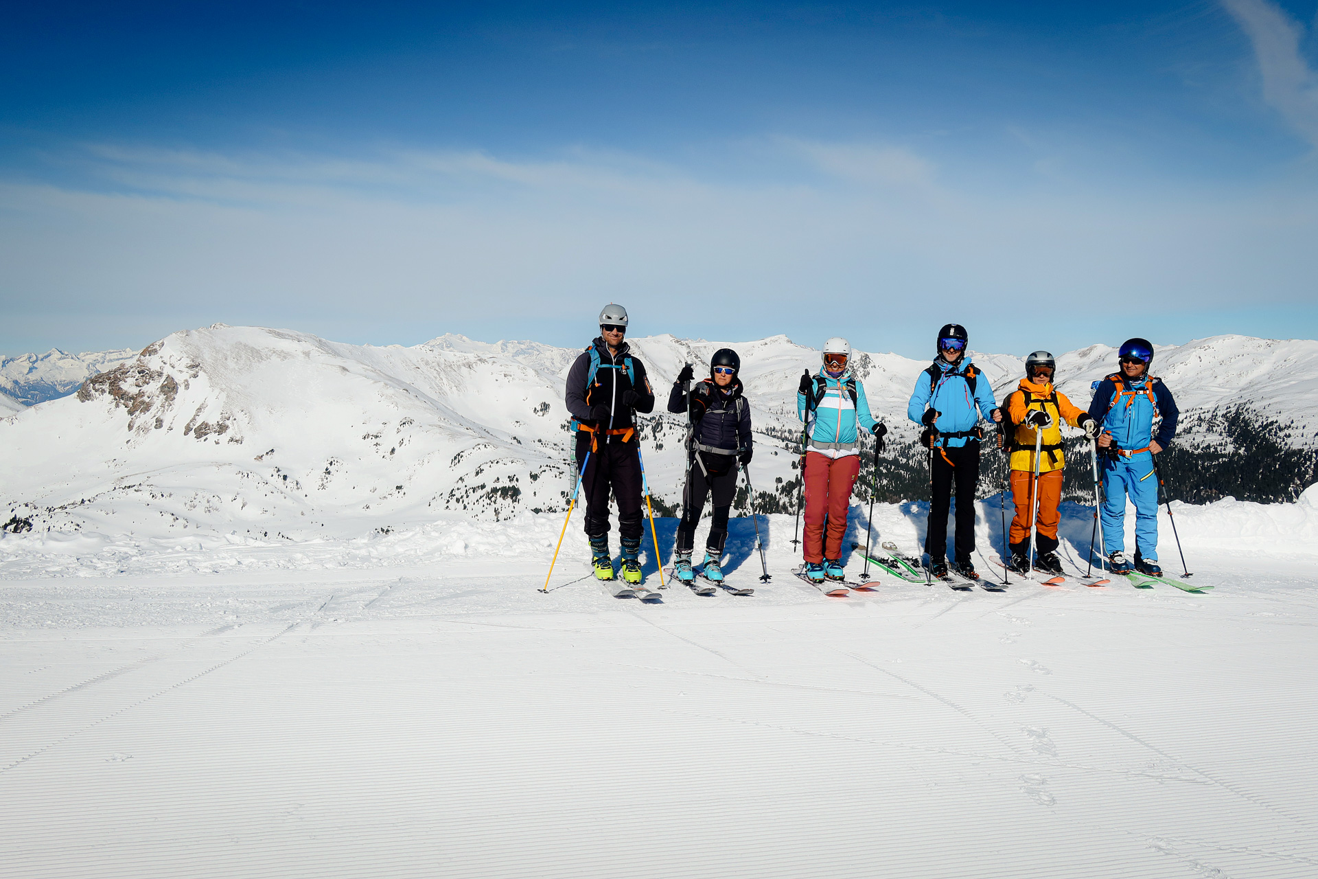 Fantasick 3 days ski touring travers in Nockberg