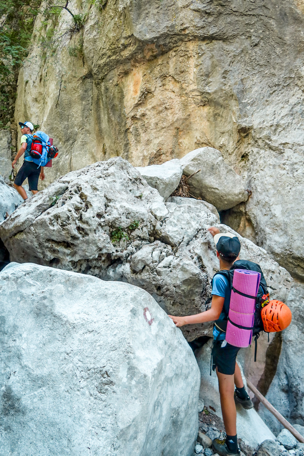 Trekking trough wild Velebit over Premužičeva path