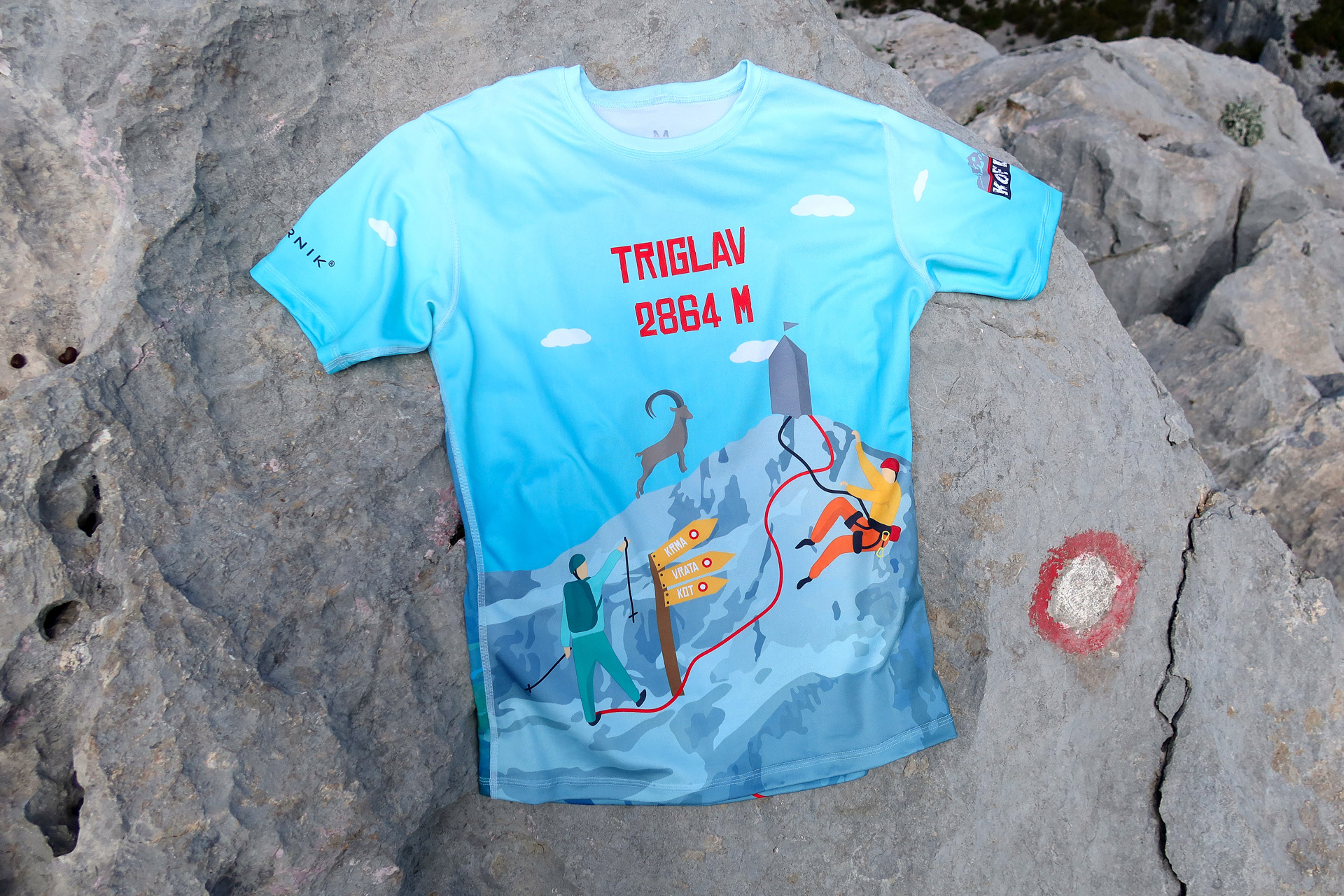 Triglav T-shirts, created in collaboration