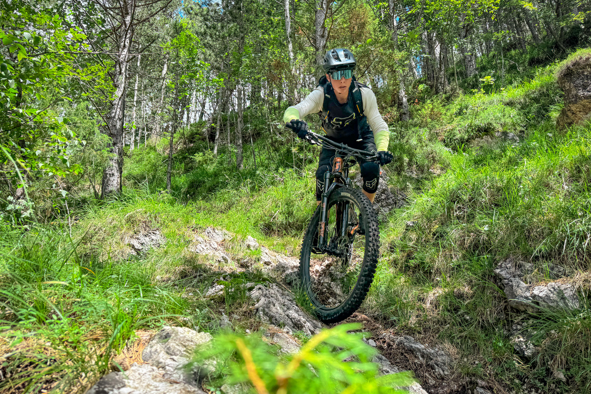 Tehnike ostrih zavojev z MTB kolesom