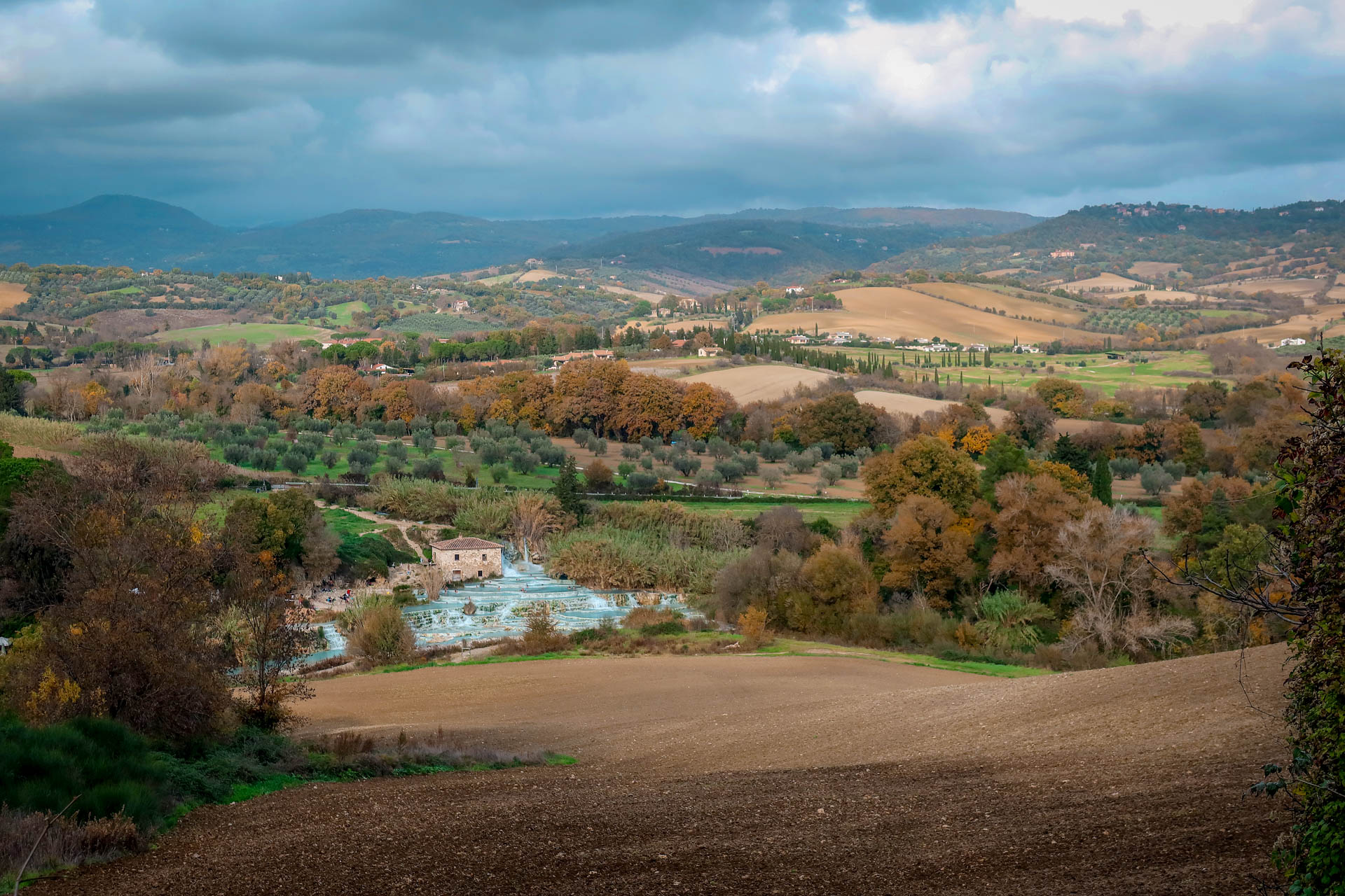 Toskanska pokrajina in naravni vrelci