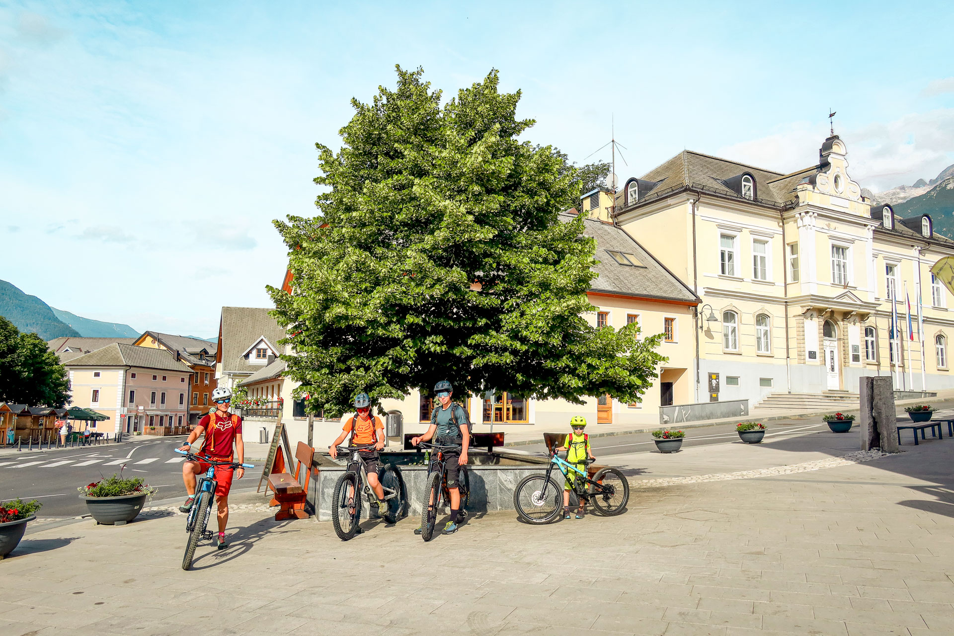 Ilirska Bistrica in traili v bike parku Črne NJive